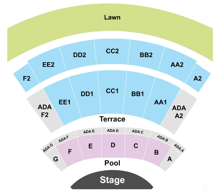 Waikiki Shell Seating Chart